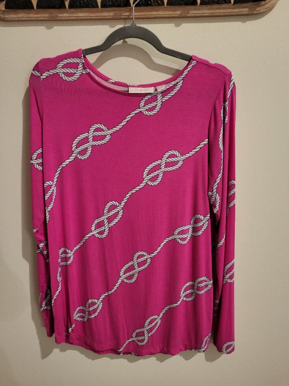 Belle by Kim Gravel Drop It Like It's Yacht Boatneck Top